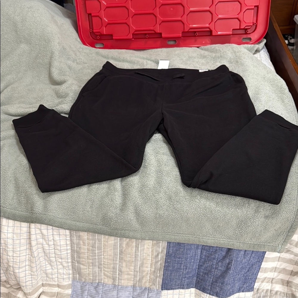 TEK GEAR XL Men's JOGGING Black Pants